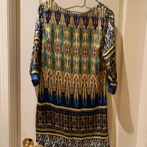 BEDO Printed Satin Mini Dress/ Size S